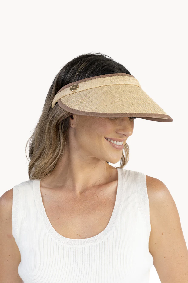 Raffia Push Visor - Image 4