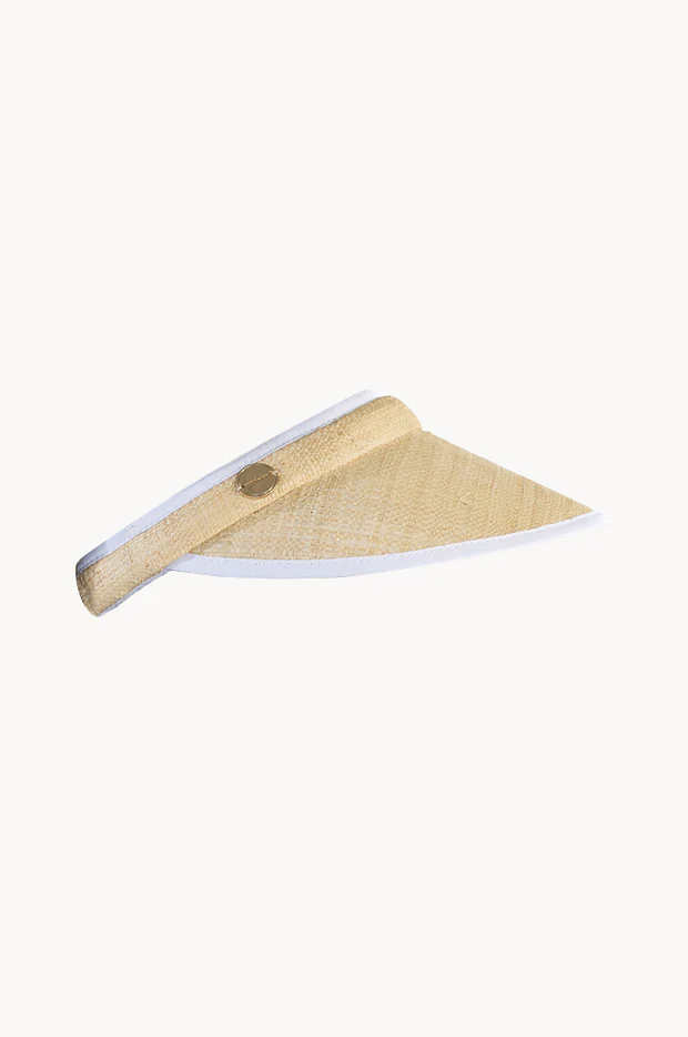 Raffia Push Visor - Image 3