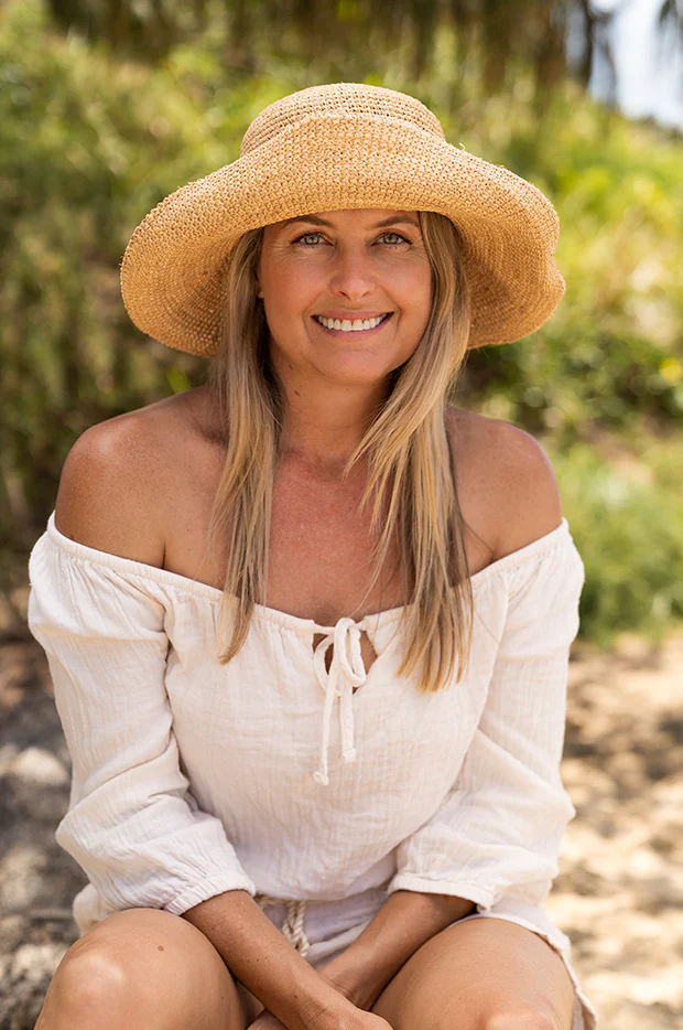 Raffia Twist Wide Brim Hat - Image 2