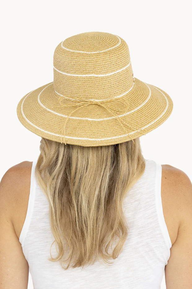 Stripe Down Brim Hat - Image 4