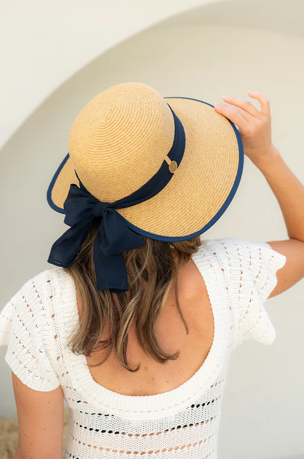 Tie Band Medium Brim Visor Cap - Image 2