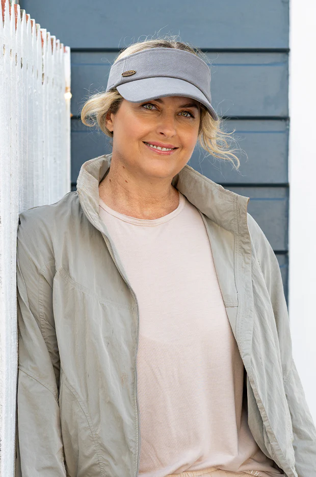 Unisex Washed Visor - Image 5