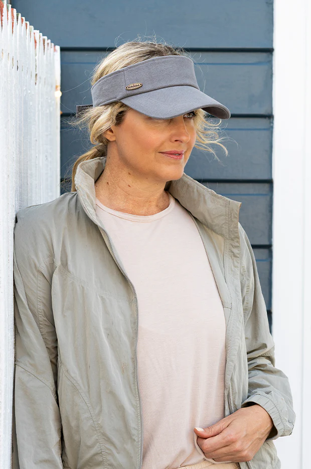 Unisex Washed Visor - Image 6