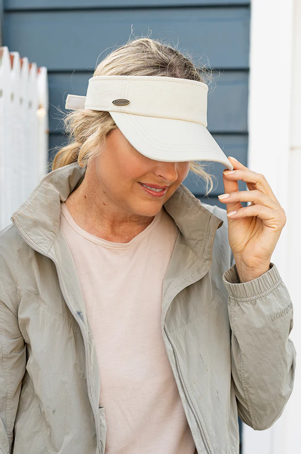 Unisex Washed Visor - Image 5