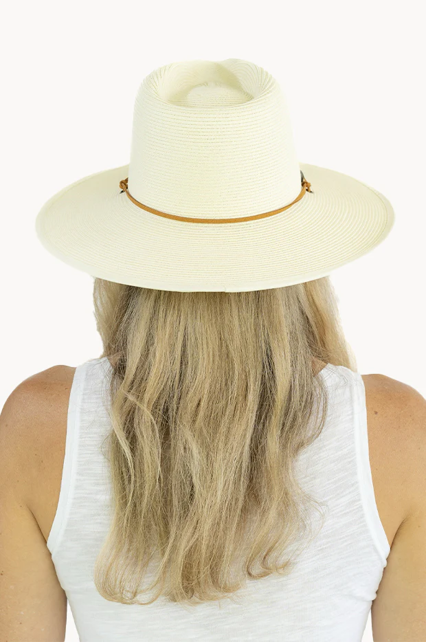 Unisex Wide Brim Panama Hat - Image 4