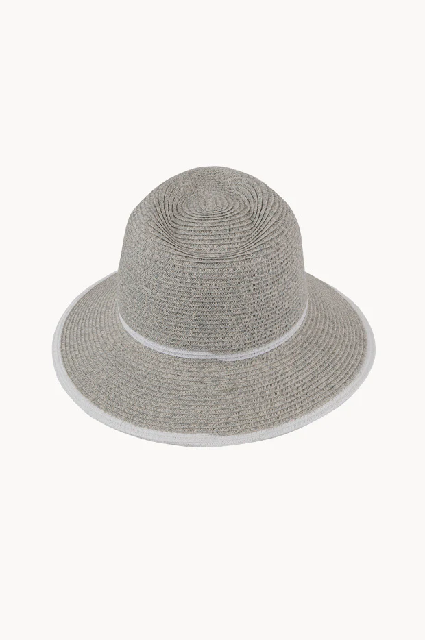 White Band Down Brim Hat - Image 3