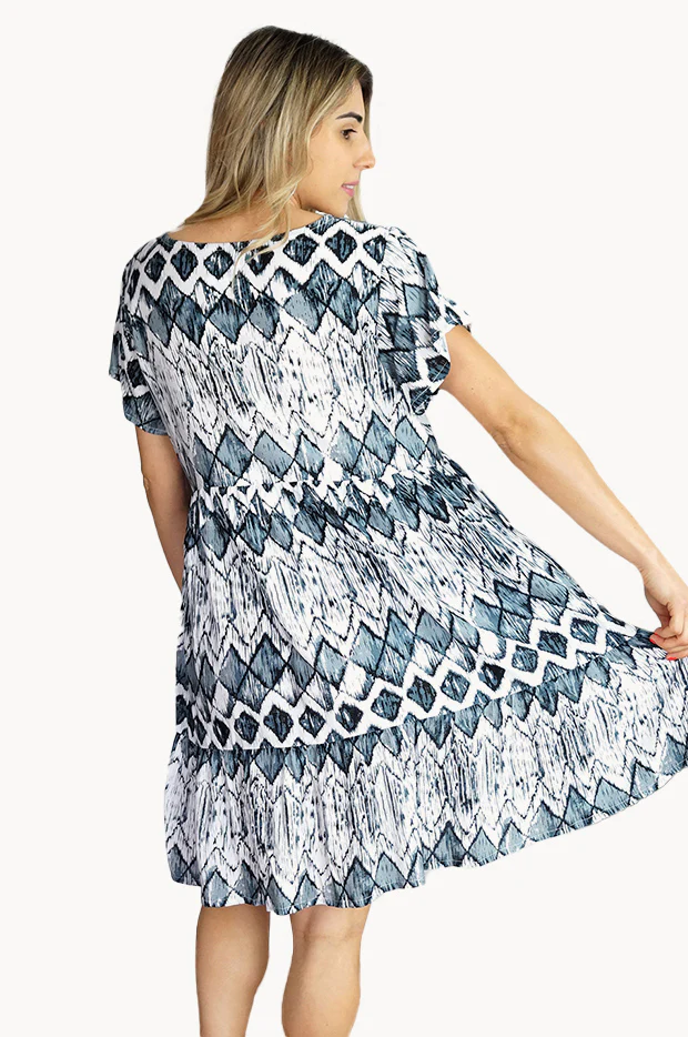 Abstract Diamond Kiki Dress - Image 2