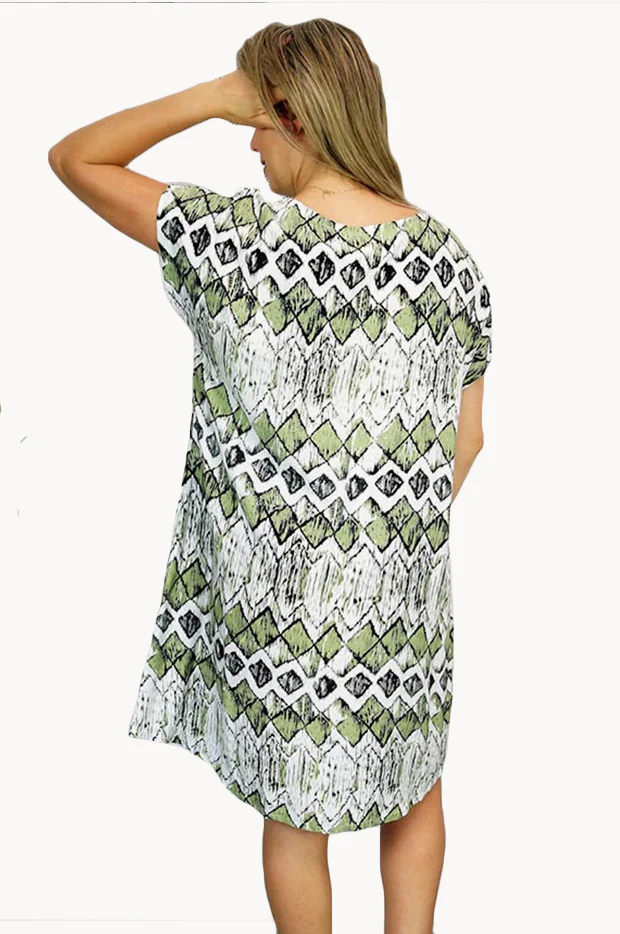 Abstract Diamond Michelle Dress - Image 2