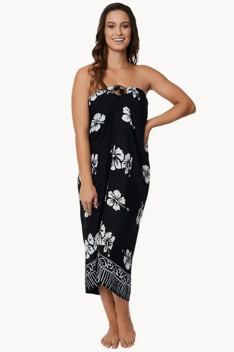 Hibiscus Tube Sarong