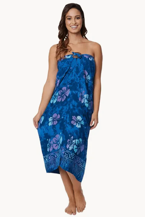 Hibiscus Tube Sarong