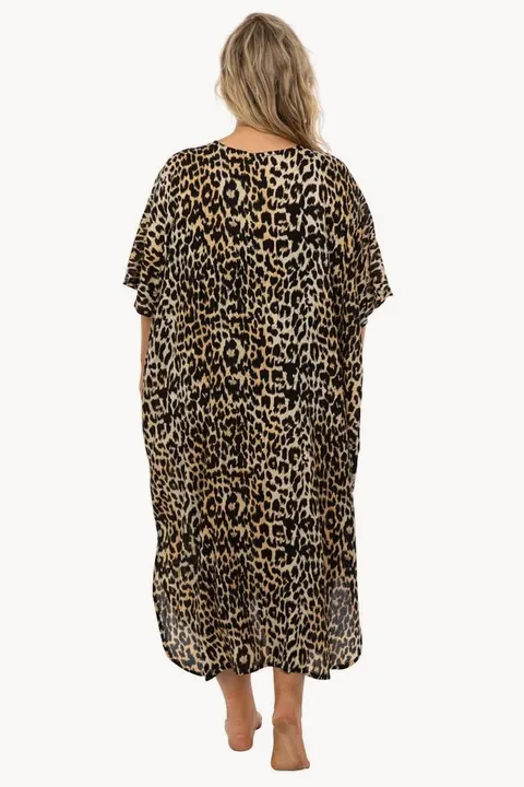 Leopard Long Kaftan - Image 2