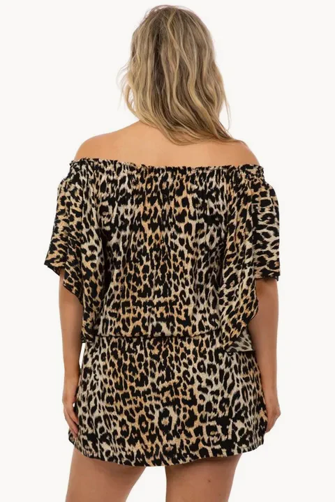 Leopard Wing Dress - Image 2