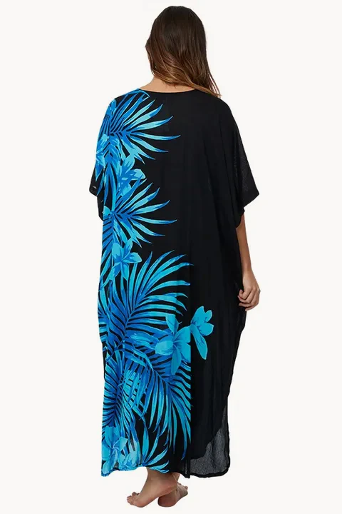 Palm Frond Long Kaftan - Image 2