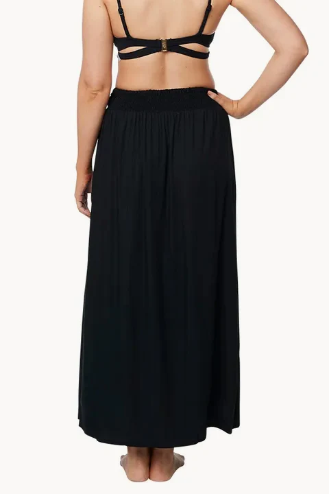 Plain Amber Maxi Skirt - Image 2