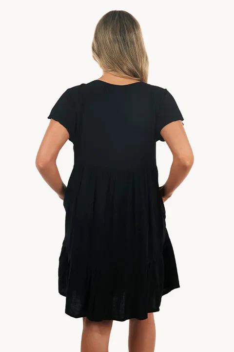 Plain Kiki Baby Doll Dress - Image 2