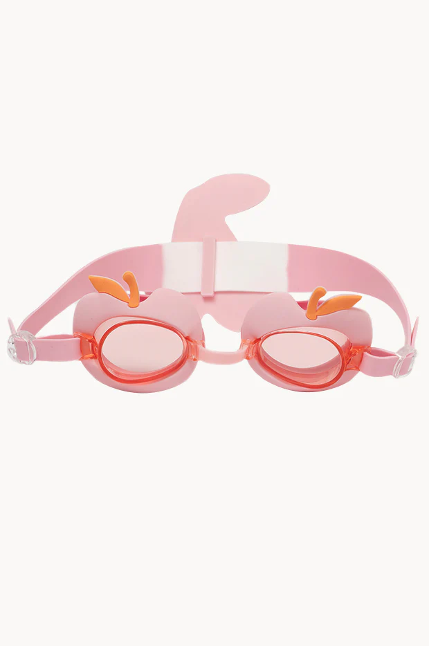 Cherry Cotton Candy Kids Swim Goggles - Image 2