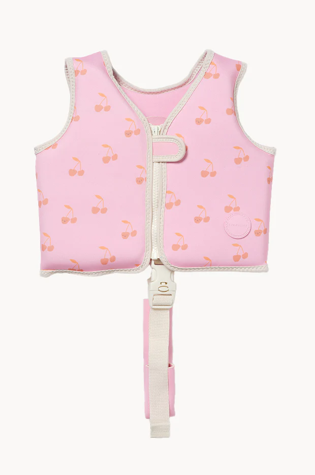 Cherry Cotton Candy Swim Vest 1-2 Years - Image 3