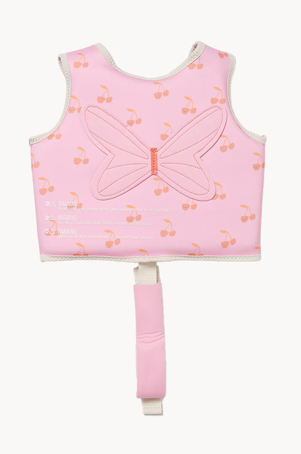 Cherry Cotton Candy Swim Vest 1-2 Years - Image 4