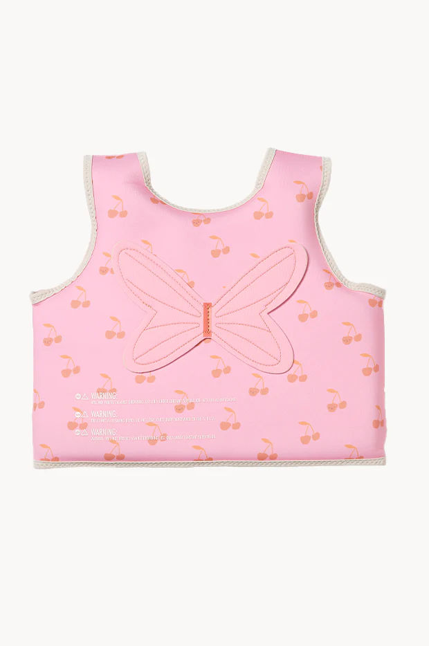 Cherry Cotton Candy Swim Vest 3-6 Years - Image 3