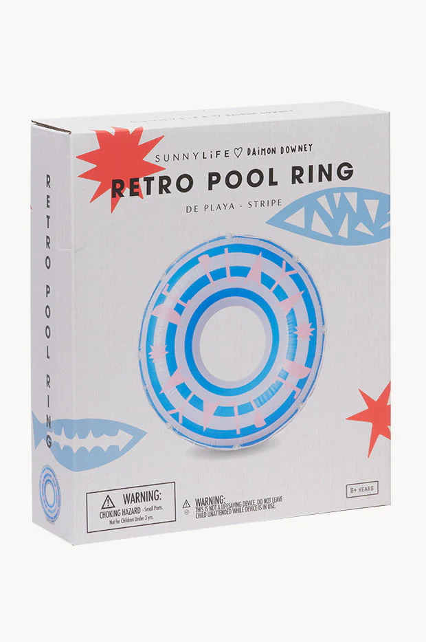 De Playa Stripe Retro Pool Ring - Image 2