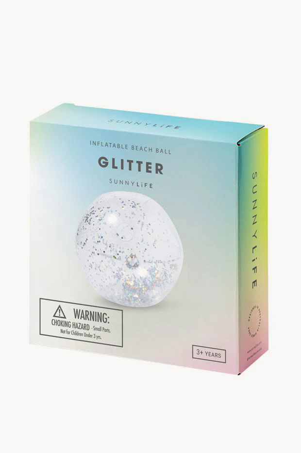 Glitter Inflatable Beach Ball - Image 2