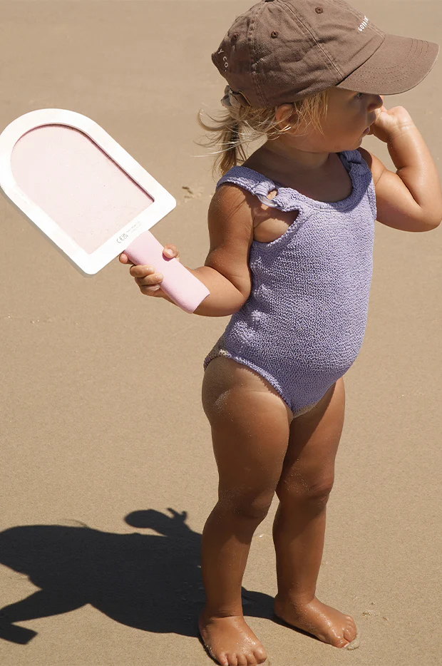 Kids Cherry Cotton Candy Velcro Beach Bats - Image 2