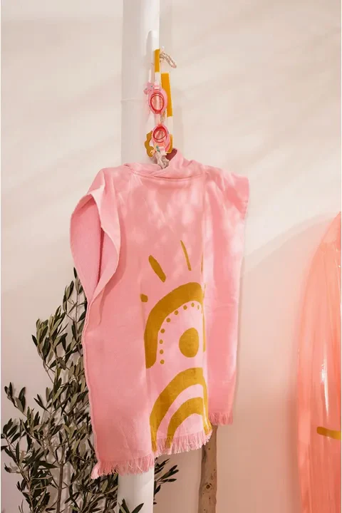 Kids Desert Palms Beach Poncho - Image 3