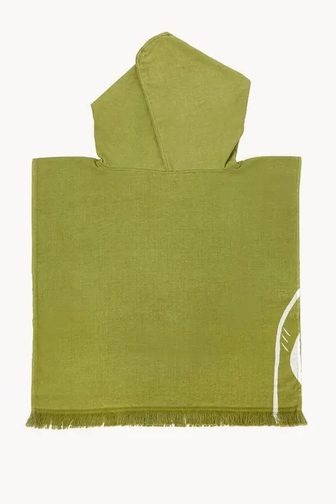 Kids Shark Attack Beach Poncho - Image 2