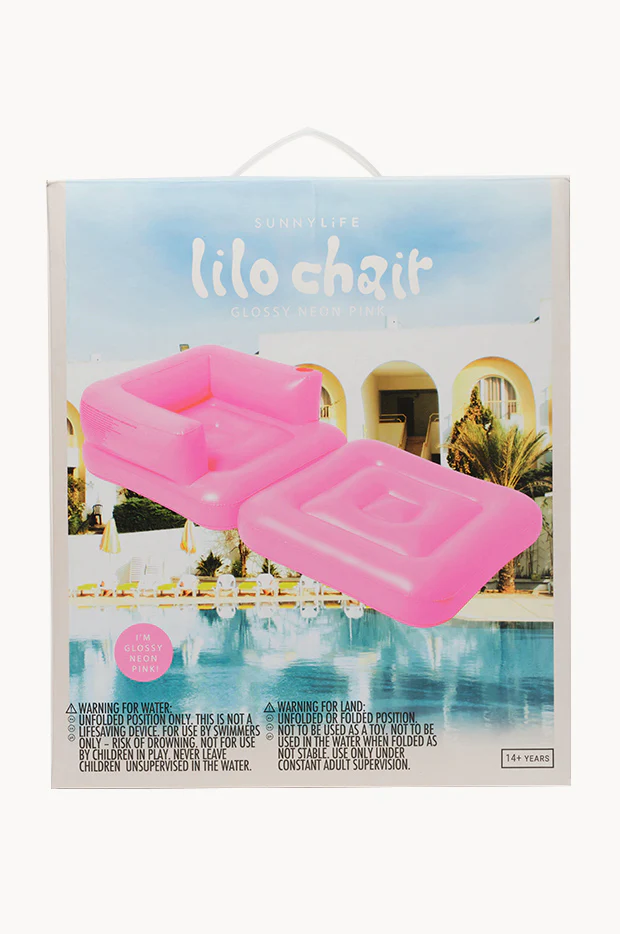 Neon Inflatable Lilo Chair - Image 4