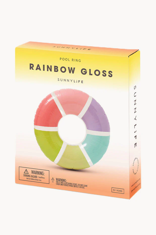 Rainbow Gloss Pool Ring - Image 2