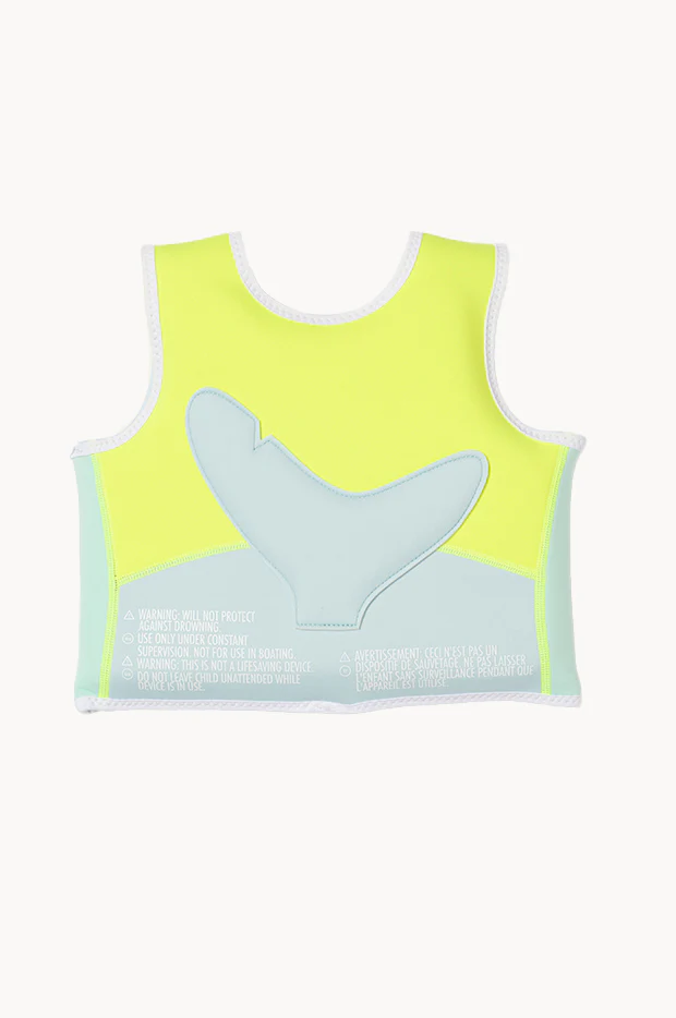 Salty The Shark Swim Vest 3-6 Years - Image 2