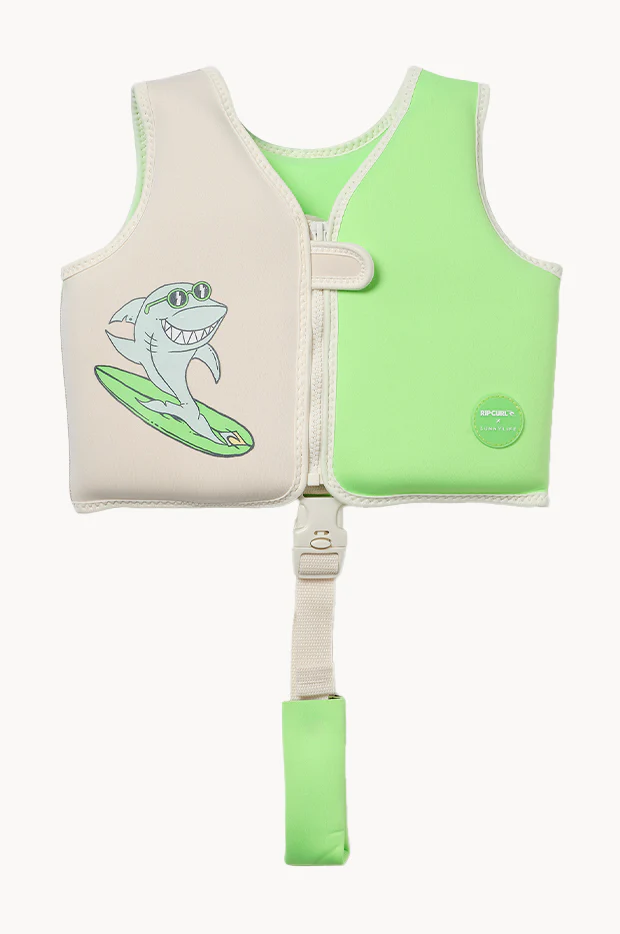Shred Shark Swim Vest 1-2 Years - Image 2