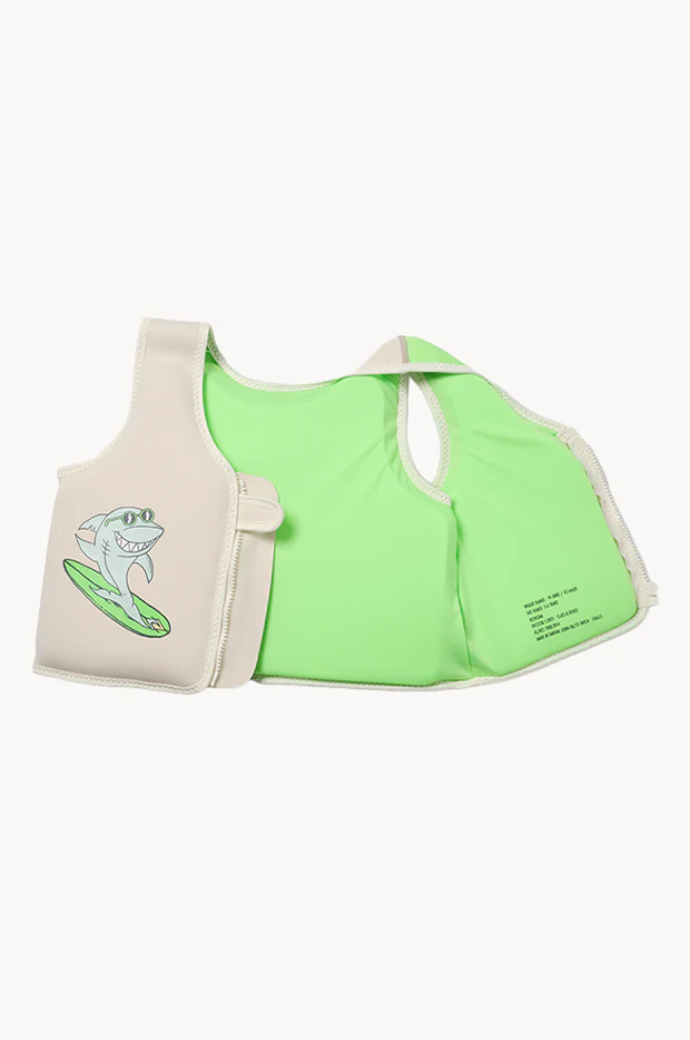 Shred Shark Swim Vest 3-6 Years - Image 2