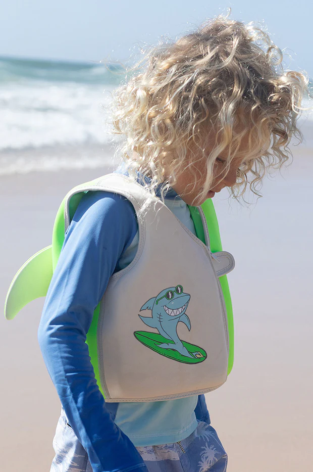Shred Shark Swim Vest 3-6 Years - Image 3