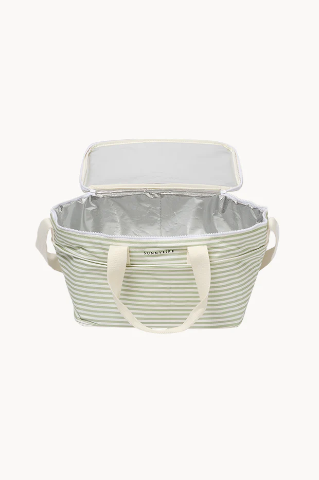 Stripe Light Cooler Bag - Image 2