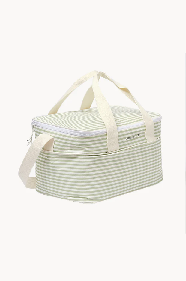 Stripe Light Cooler Bag - Image 3