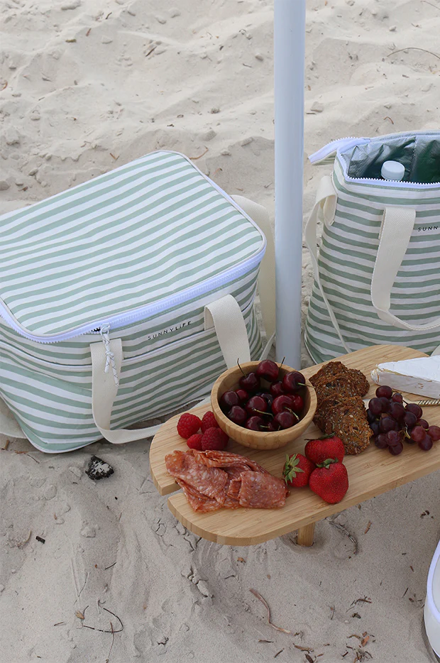 Stripe Light Cooler Bag - Image 4