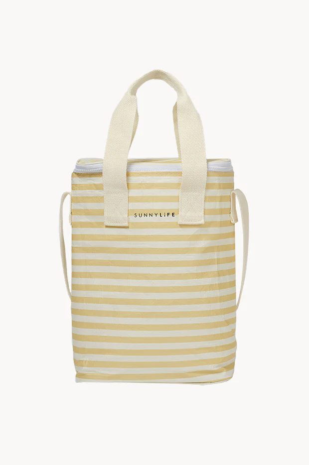 Stripe Light Cooler Drinks Bag - Image 2