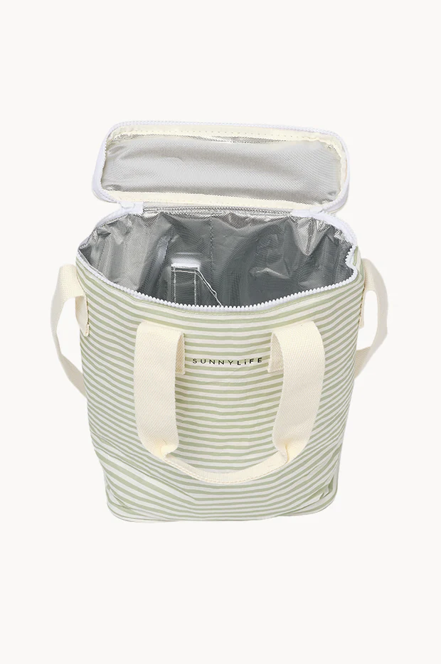 Stripe Light Cooler Drinks Bag - Image 2