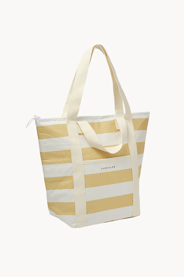 Stripe Light Cooler Tote - Image 2
