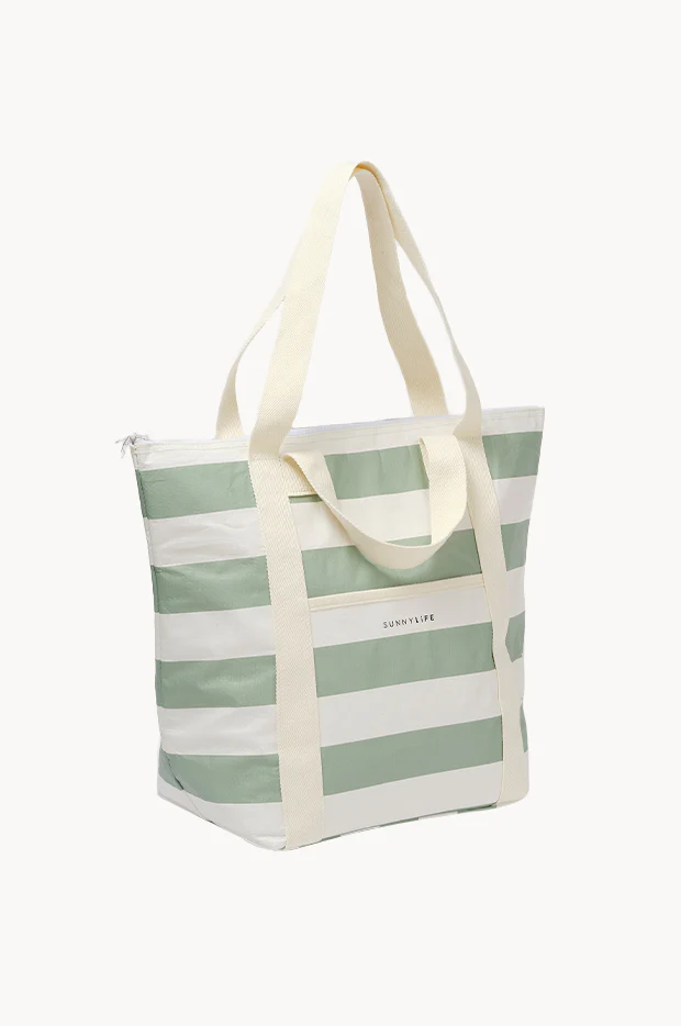 Stripe Light Cooler Tote - Image 3