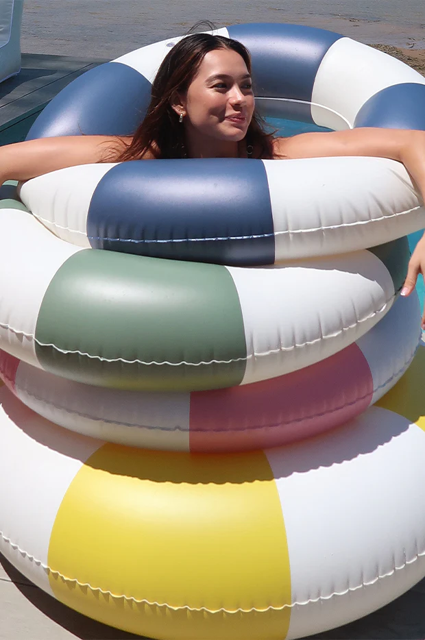 Stripe Slim Tube Pool Ring - Image 3