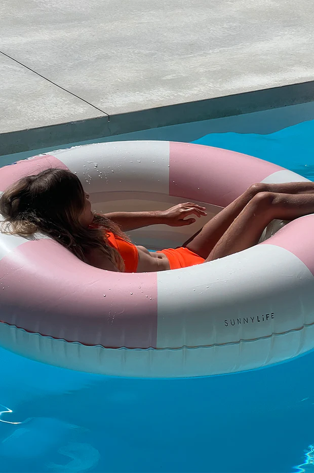 Stripe Stole My Heart Luxe Tube Pool Ring - Image 2