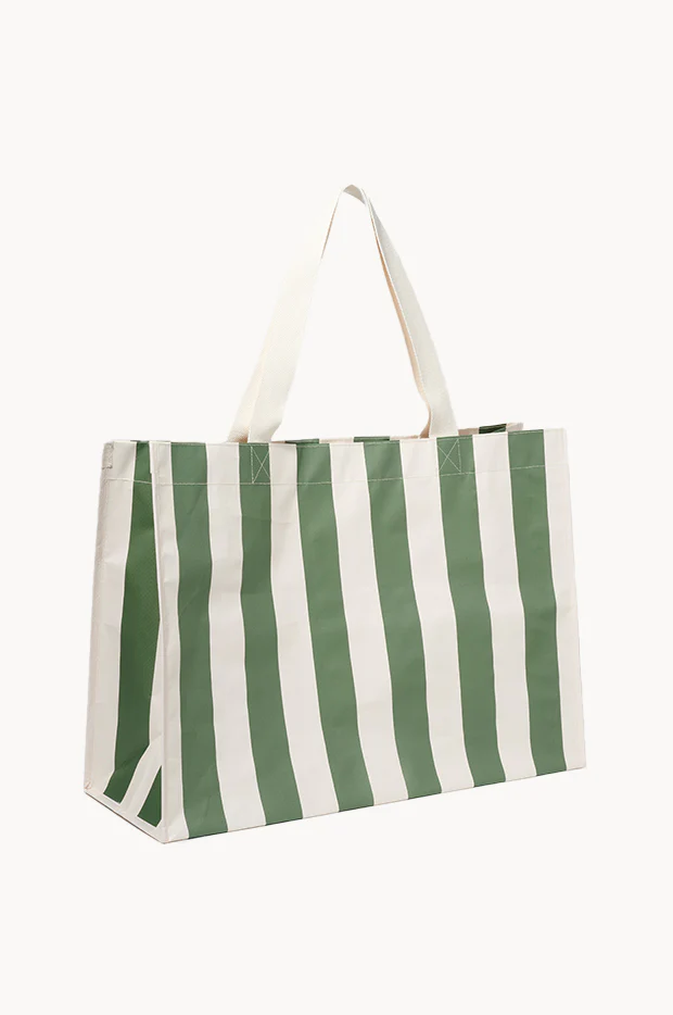 The Vacay Stripe Carryall Beach Bag - Image 2