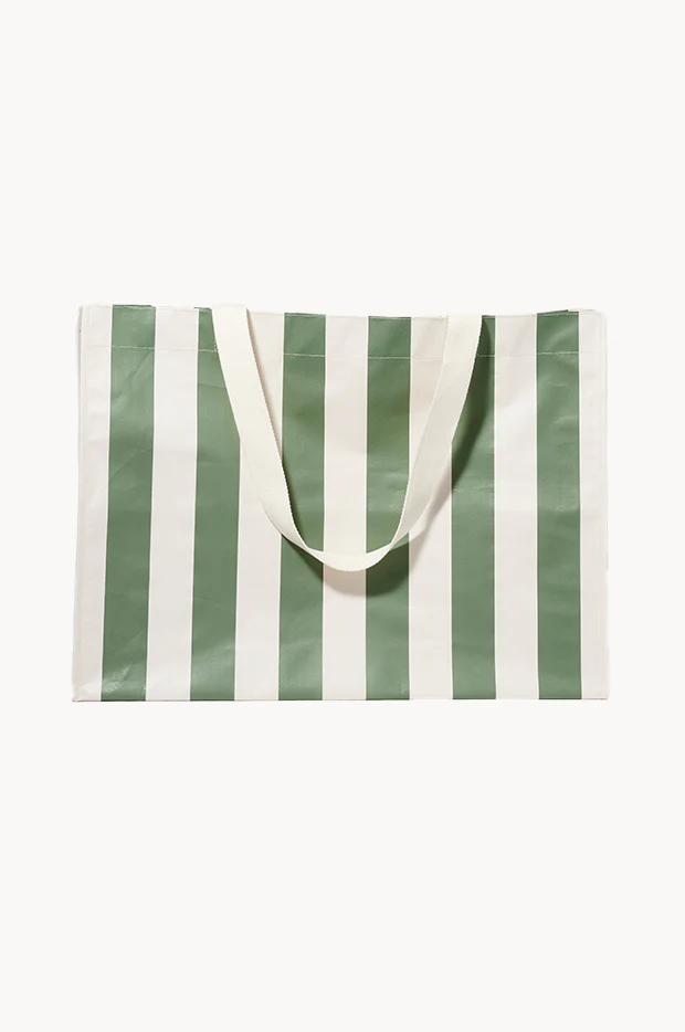 The Vacay Stripe Carryall Beach Bag - Image 4