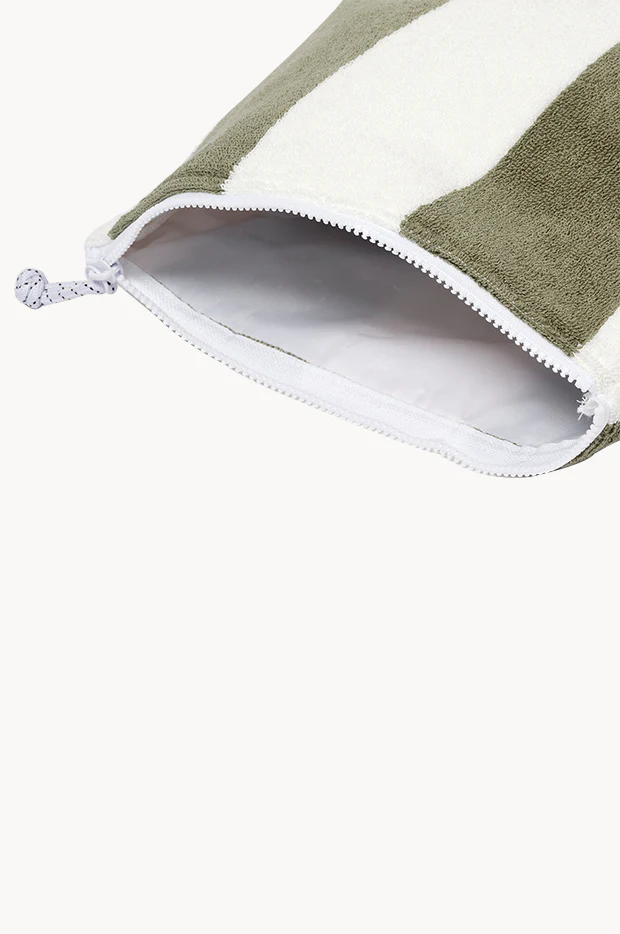 The Vacay Stripe Terry Beach Pouch - Image 4
