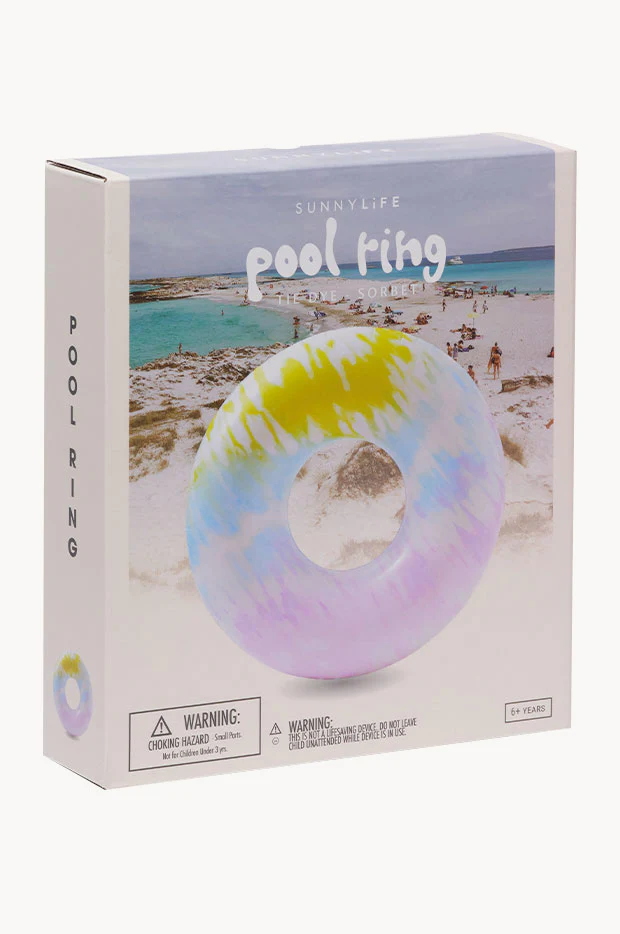 Tie Dye Sorbet Pool Ring - Image 2