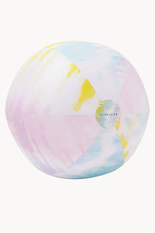 Tie Dye XL Inflatable Beach Ball - Image 2