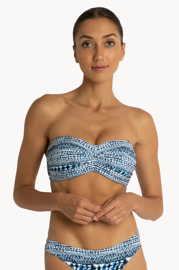 Byron Bay D/DD Cup Wrap Bandeau Bra - Image 2