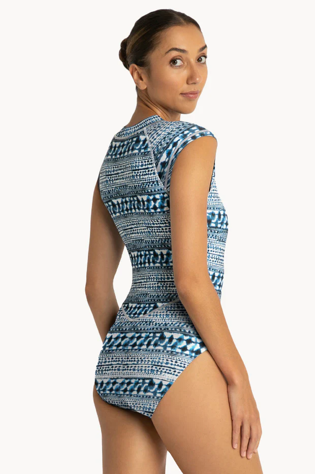 Byron Bay Seasport Cap Sleeve Sunsuit - Image 2